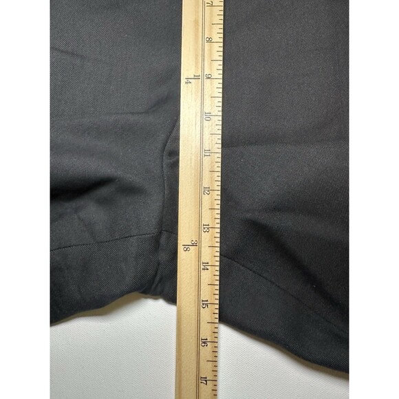 Valerie Stevens Pure 100% Silk Black Dress Pants Pleated Career Retro Women's 12 - Picture 8 of 10